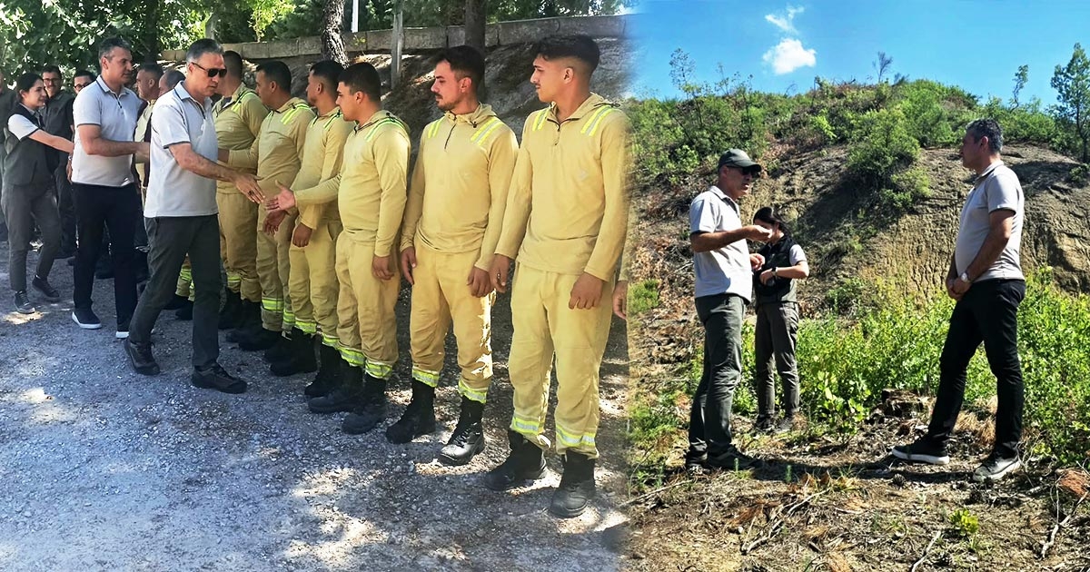 BÖLGE MÜDÜRÜ KÖLE TAVAS'TA ÇALIŞMALARI İNCELEDİ