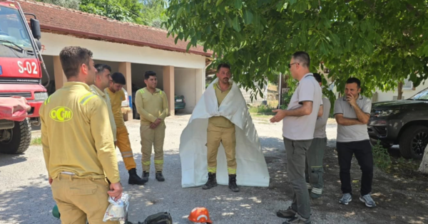 Orman yangınlarına karşı hazırlıklar yerinde incelendi