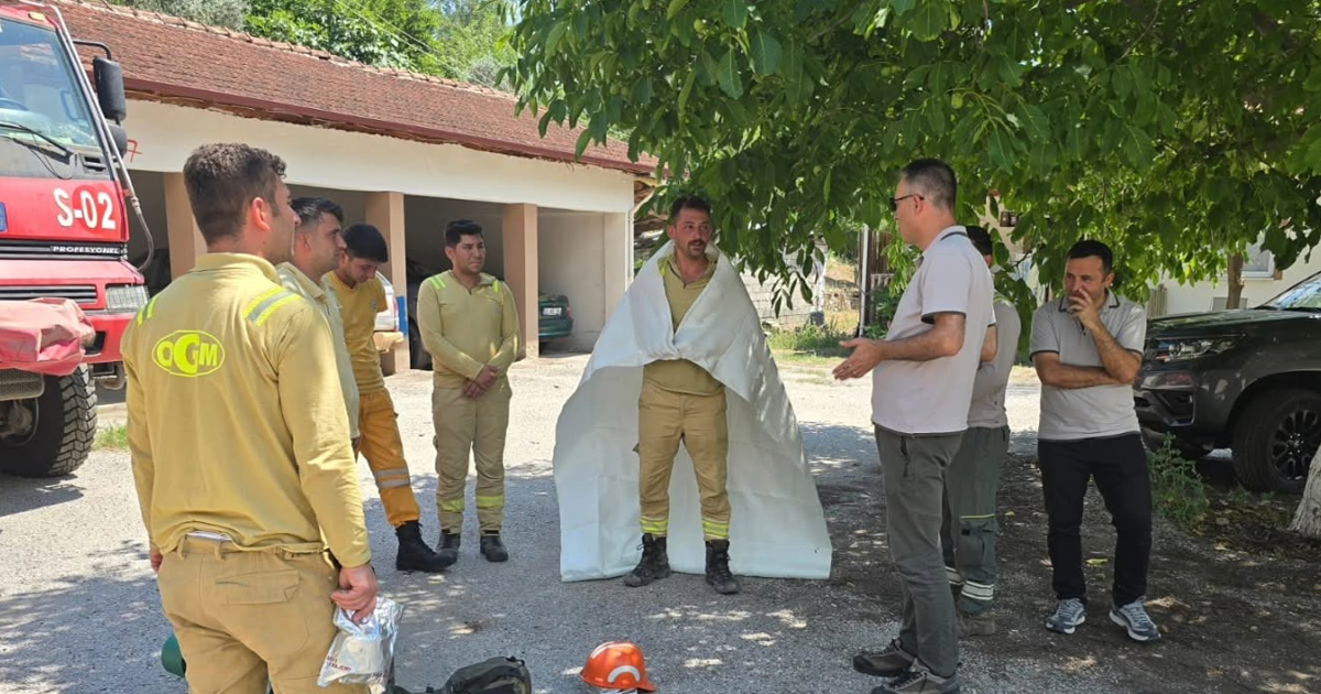 Orman yangınlarına karşı hazırlıklar yerinde incelendi