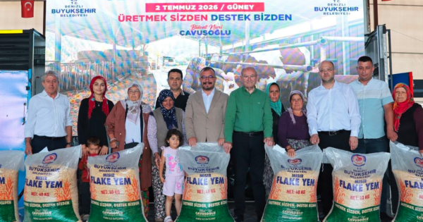 19 ilçede 32 bin çuval yem yetiştiriciyle buluştu