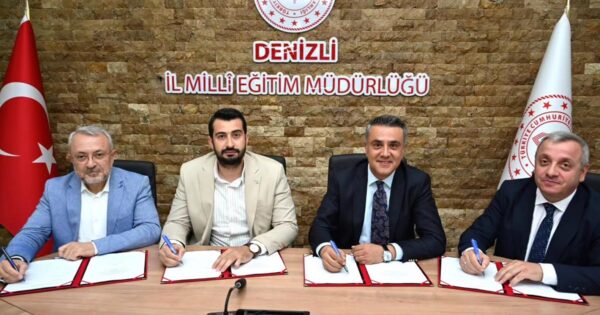 DENİZLİ’DE YAZ OKULU İŞ BİRLİĞİ PROTOKOLÜ İMZALANDI