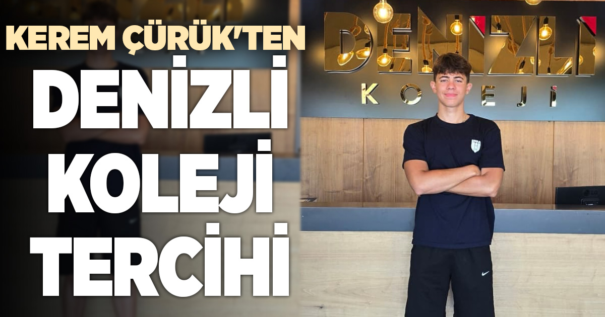 Denizli Koleji sporcu öğrencilerini güçlendirmeye devam ediyor