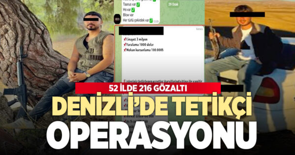 52 ilde sosyal medya üzerinden tetikçi ve suç örgütlerini övücü paylaşımlar yapan 216 şüpheli yakalandı