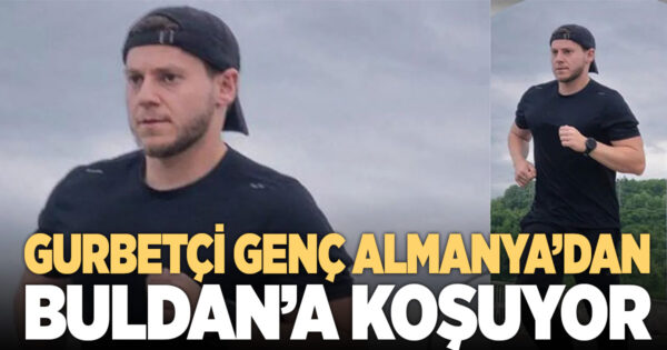 Almanya doğumlu Buldanlı genç, memleketine koşarak geliyor