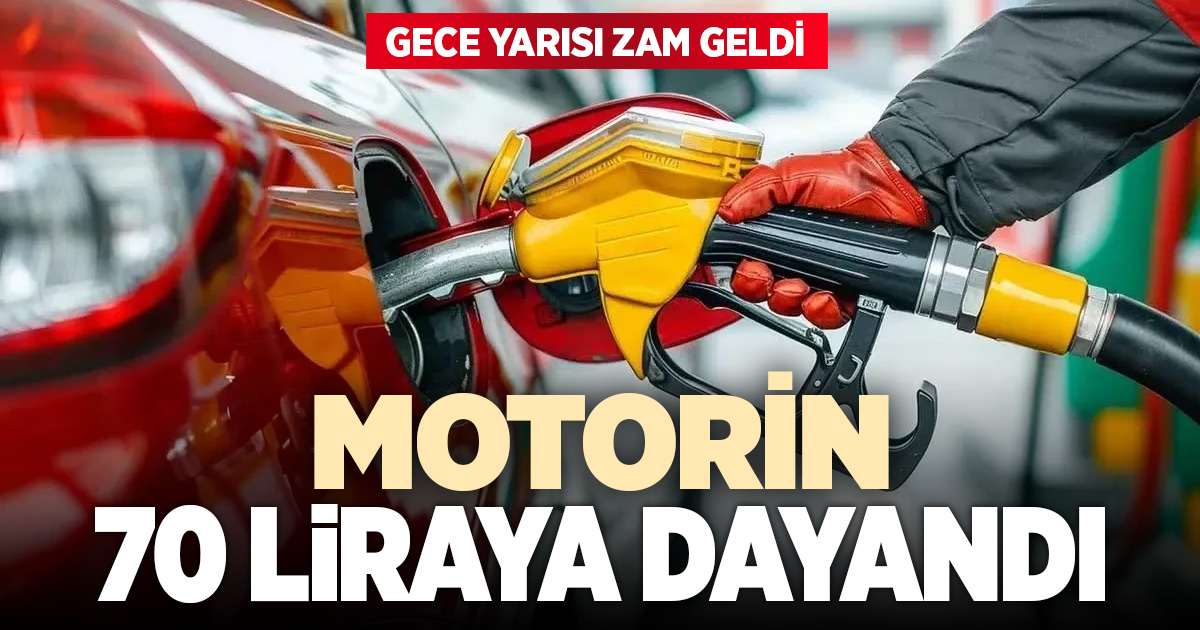 Motorine zam geldi
