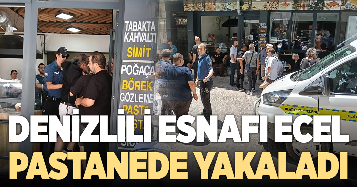 ECEL PASTANEDE YAKALADI