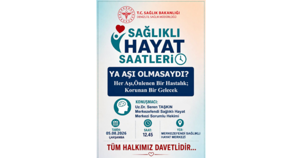 Denizli’de “Ya Aşı Olmasaydı?” söyleşisi düzenlenecek