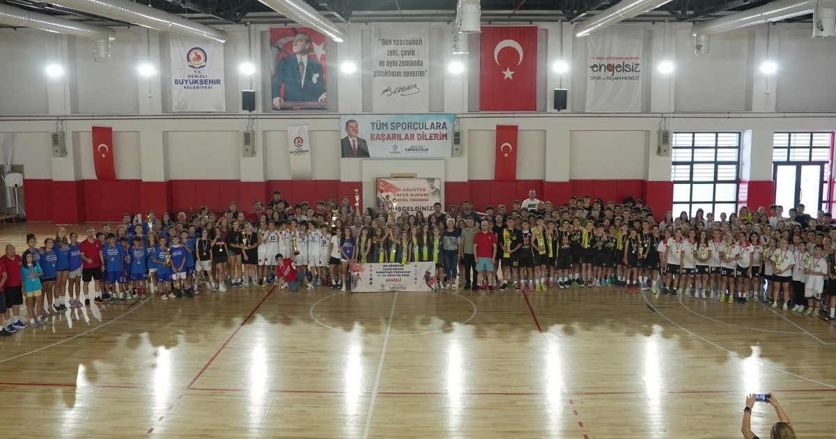 Ege’nin genç sporcuları Denizli’de buluştu