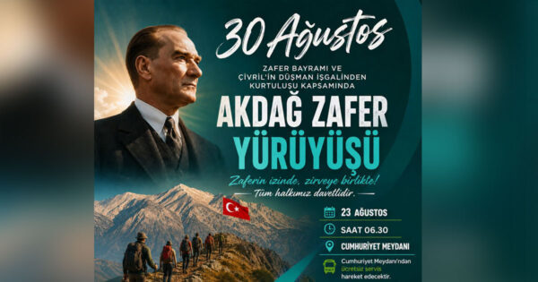 Akdağ’a ‘Zafer Yürüyüşü’
