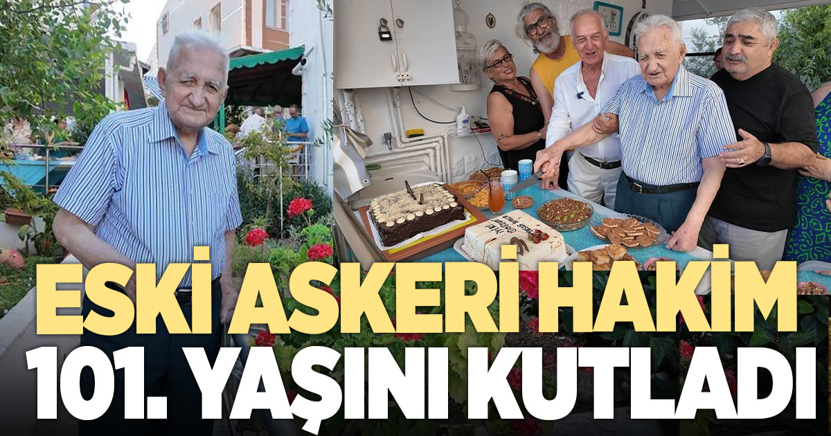 Asrı geride bıraktı, 101 yaşına komşularının alkışlarıyla girdi