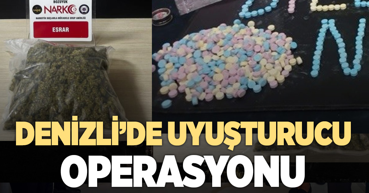 Denizli dahil 71 ilde uyuşturucu operasyonu: 807 şüpheli tutuklandı