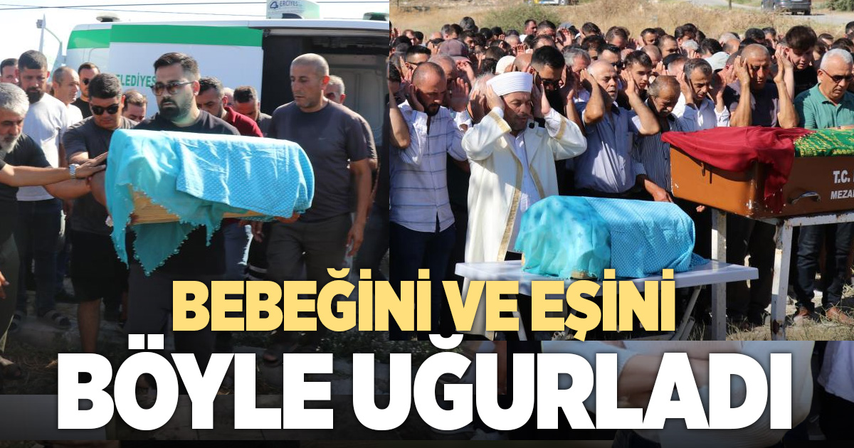 İhmaller zincirinde öldüğü iddia edilen anne ve bebeği yan yana toprağa verildi