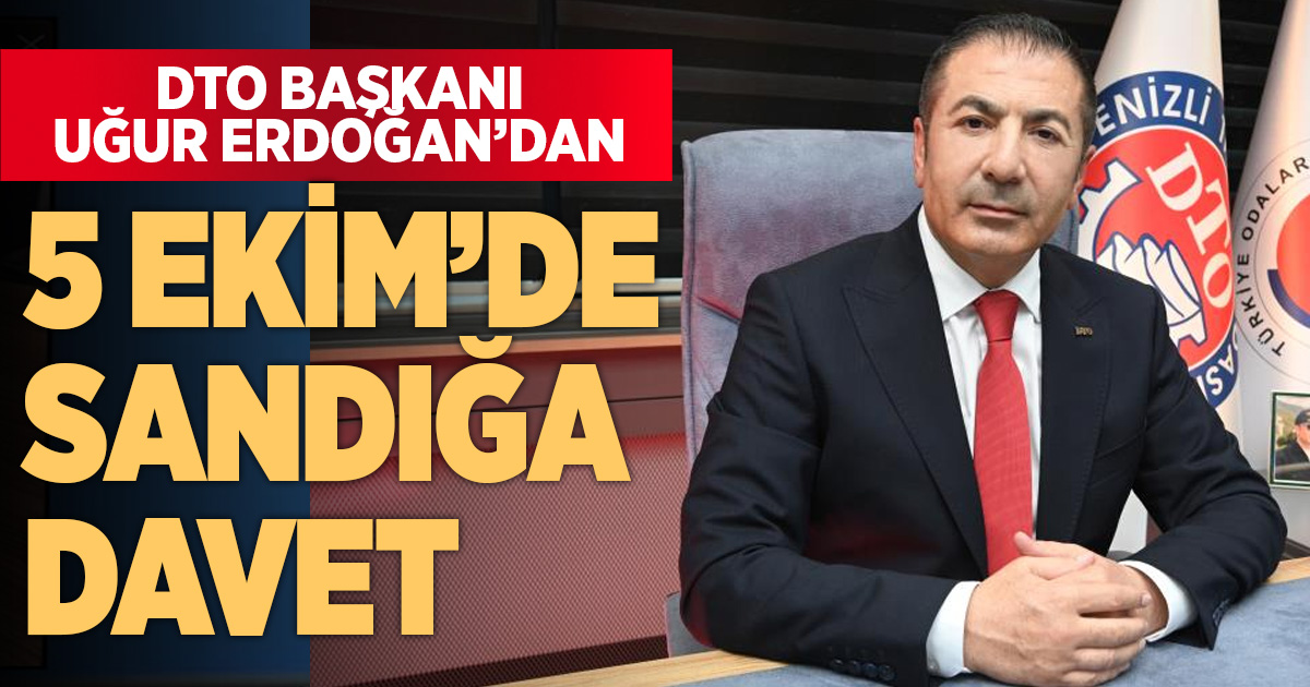 Denizli Ticaret Odası seçimleri 5 Ekim’de yapılacak