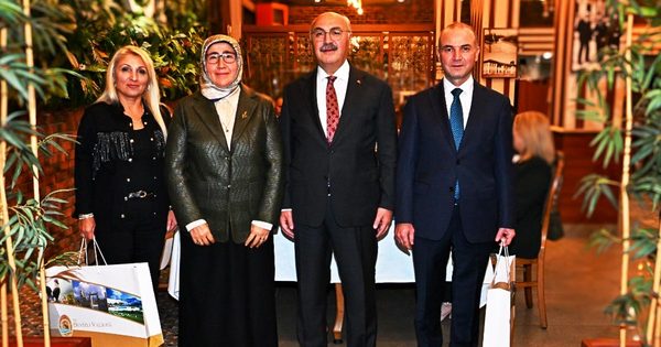 DENİZLİ’DE EMNİYET MÜDÜRÜ SAĞDIÇ’A VEDA