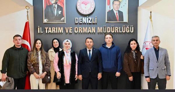 DENİZLİ İL TARIM MÜDÜRLÜĞÜ’NDE YENİ PERSONEL HEYECANI