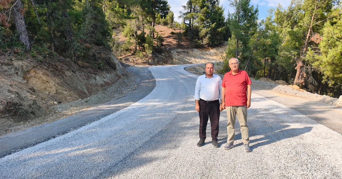 AKPINAR’DA ASFALT ÇALIŞMALARI TAMAMLANDI