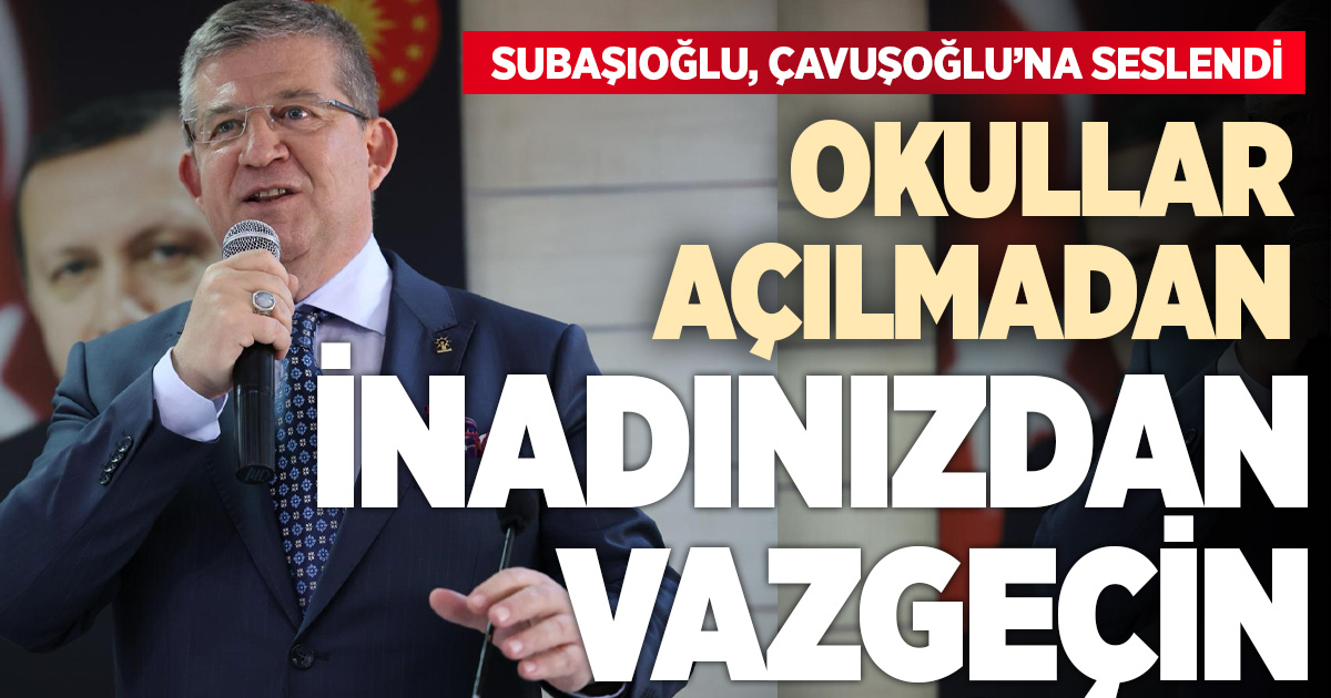 Subaşıoğlu’ndan Büyükşehir’e otobüs tepkisi: İnadınızdan vazgeçin
