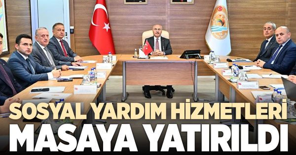 Denizli’de sosyal yardım hizmetleri masaya yatırıldı