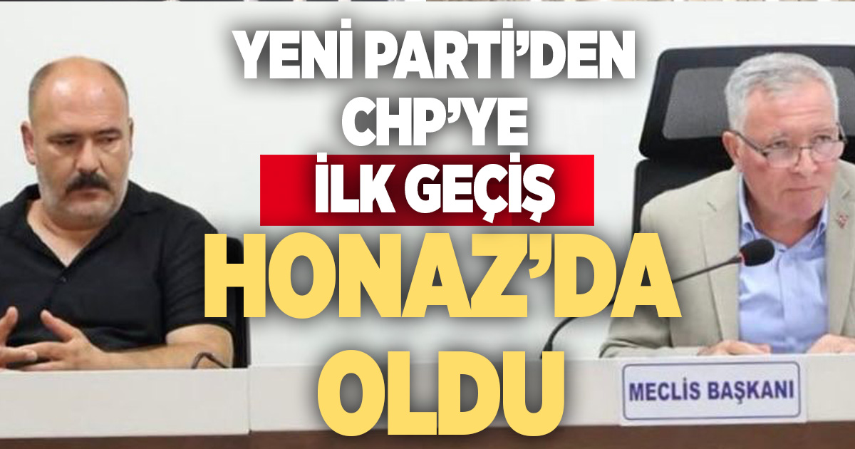 Honaz Belediye Meclisi’nde dengeler değişti: Yeni Parti’den CHP’ye ilk geçiş