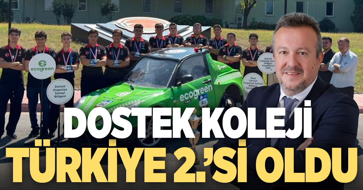 DOSTEK Koleji TEKNOFEST'te Türkiye 2. oldu