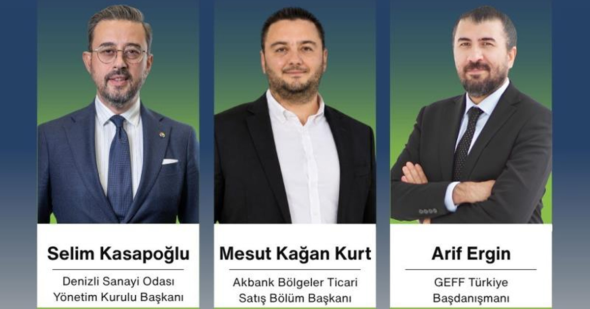 Denizli tekstilinde yeşil finansman buluşması