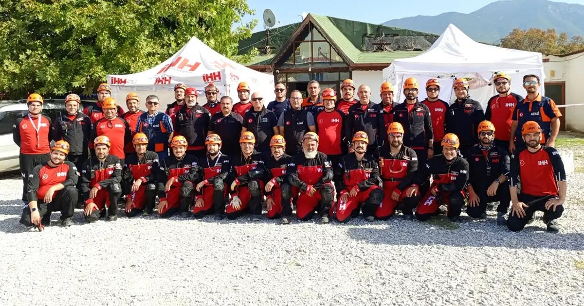 DENİZLİ İHH AFETLERE HAZIRLIK SINAVINI TAMAMLADI