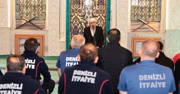 İTFAİYE ŞEHİTLERİ İÇİN MEVLİD-İ ŞERİF OKUTULDU