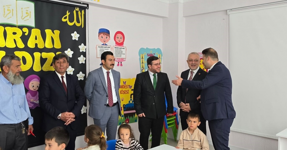 Kıralan Mahallesi 4-6 Yaş Kur’an Kursu hizmete açıldı