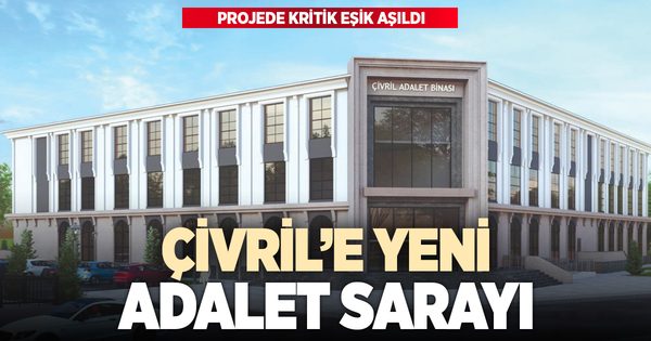 Çivril’in yeni adalet sarayı projesinde kritik eşik aşıldı