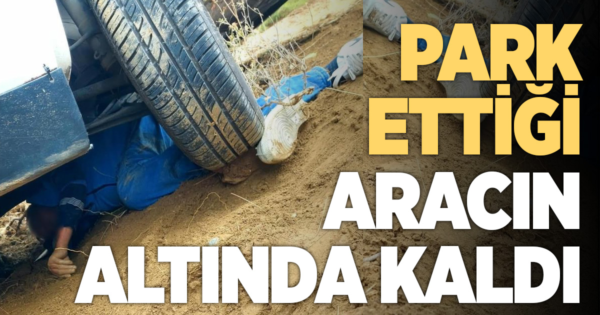 Su doldururken kendi aracının altında ezildi