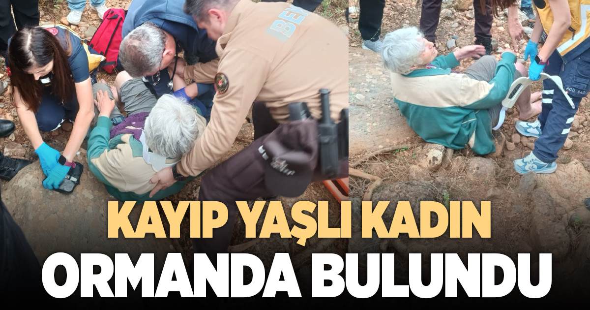 Denizli’de kayıp Alzheimer hastası 2 gün sonra sağ bulundu