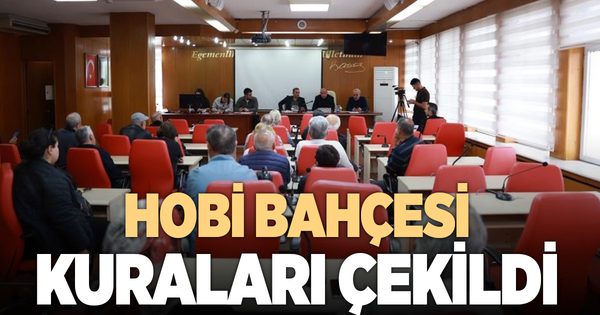 Merkezefendi’de hobi bahçesi kuralari çekildi