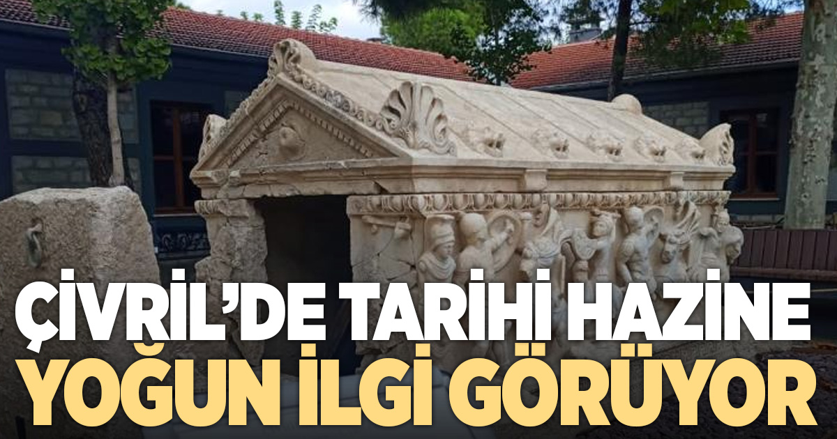 Çivril'in tarihi hazinesi Amazonlar lahdi