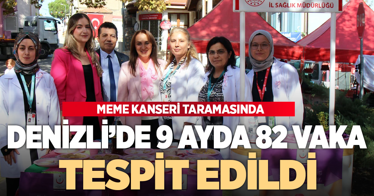 9 AYDA 82 VAKA TESPİT EDİLDİ