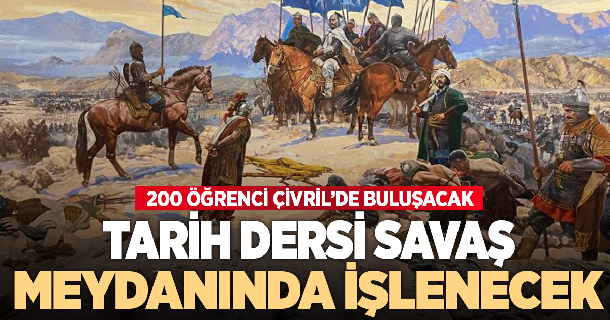 5 ÜNİVERSİTEDEN 200 ÖĞRENCİ ÇİVRİL’DE TARİH DERSİ İŞLEYECEK