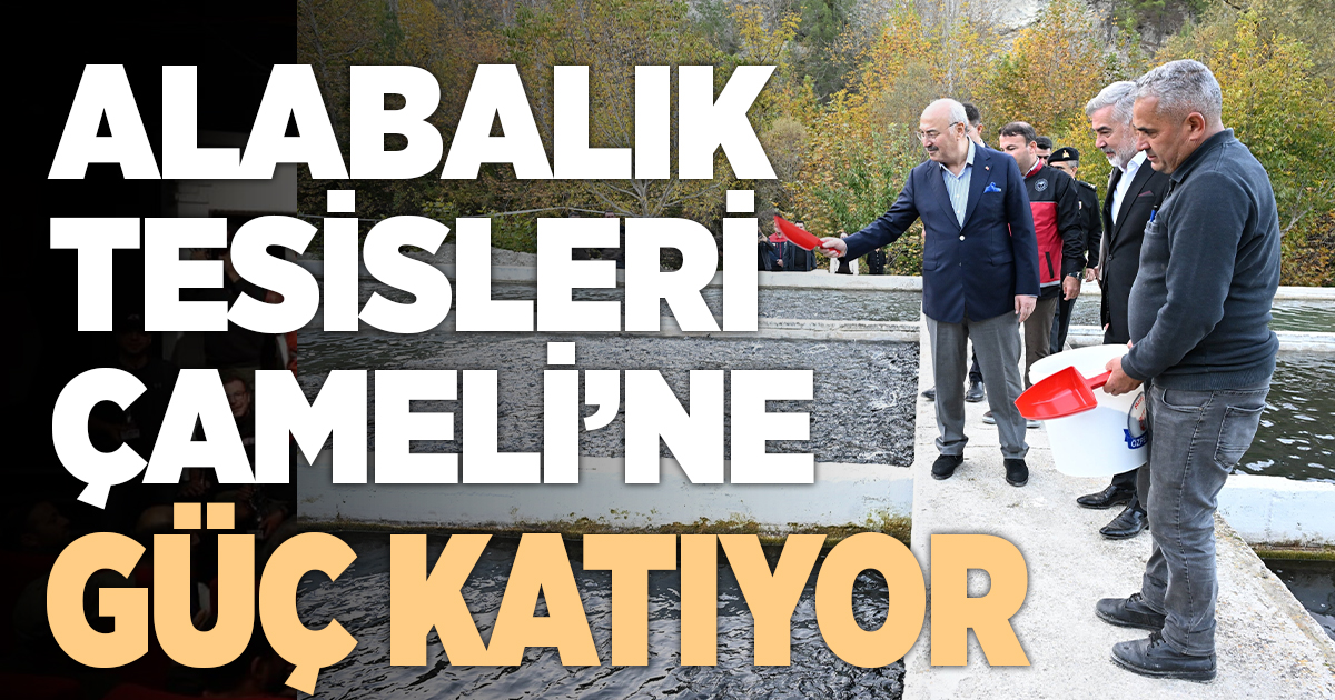 ALABALIK ÜRETİMİ VE EROZYON BENTLERİ GÜNDEMDE