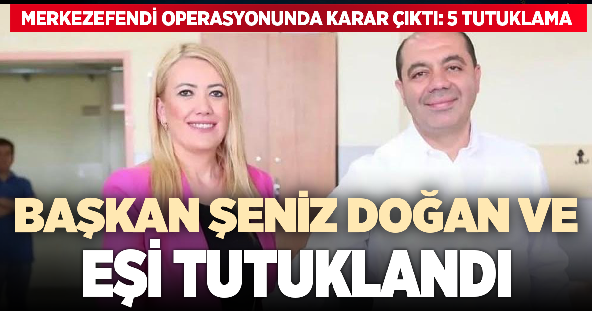 Merkezefendi Belediyesi operasyonunda 5 kişi tutuklandı 